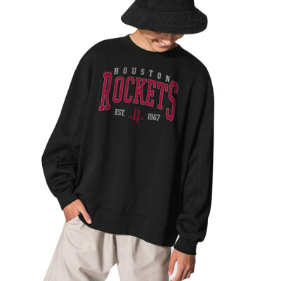 Houston Rockets Basketball Sweatshirt - BLACK