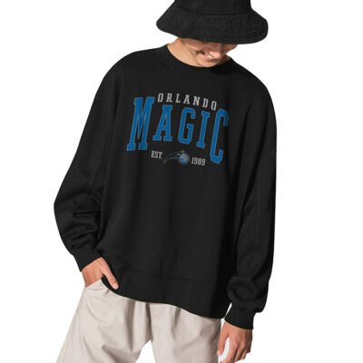 Orlando Magic Basketball Est 1989 Sweatshirt - BLACK