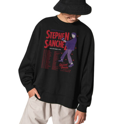 Stephen Sanchez 2023 Concert Sweatshirt - BLACK