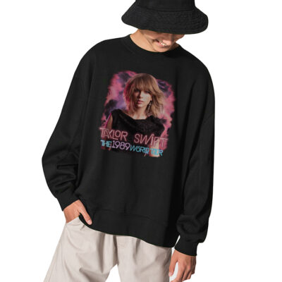 Taylor Swift 1989 Rld Tour T All S Sweatshirt - BLACK