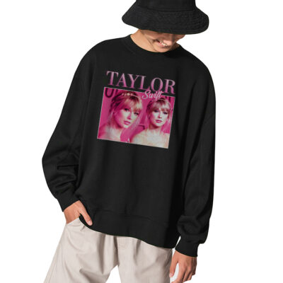 Taylor Swift Folklore Sweatshirt, Taylor Swift Sweatshirt - BLACK