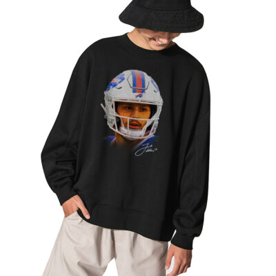 Josh Allen Buffalo Bills NFL Football Graphic Sweatshirt 1