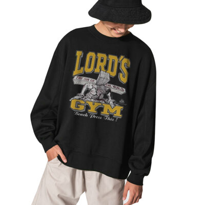 Lords Gym Sweatshirt His Pain, Your Gain 90s Style 1