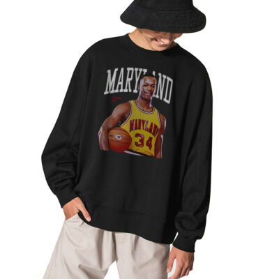 Maryland Sweatshirt Collection Basketball Legends - Len Bias Tribute 1
