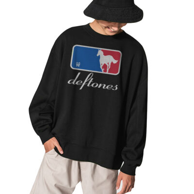 Stylish Deftones Logo Sweatshirt, Perfect For Sports 1
